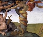 The Fall and Expulsion from the Garden of Eden by Michelangelo Buonarroti